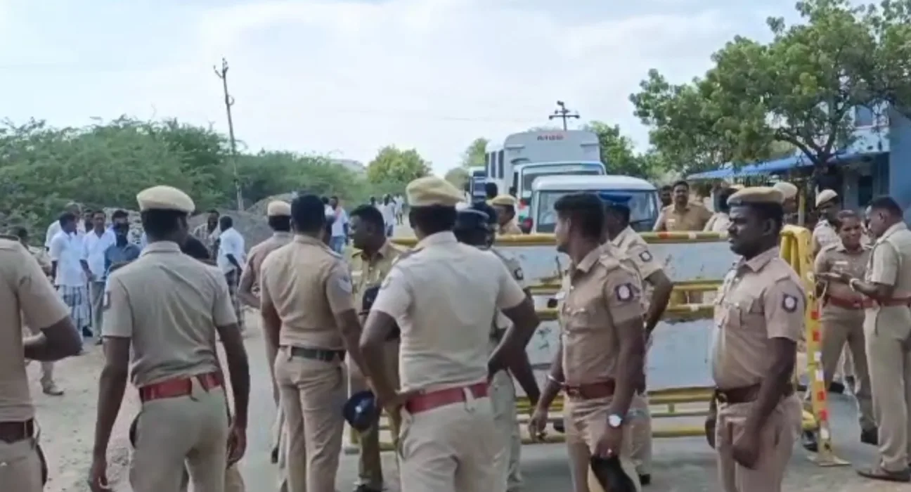 protest in Ramanathapuram