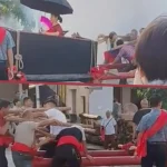 ஆஸ்திரேலியாவில் ஓடுபாதையில் மோதிய விமானம் – காயமின்றி தப்பிய பயணிகள்
