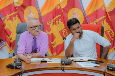 Trincomalee main market development project discussion meeting.