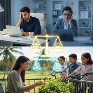 அலுவலகம் காட்டும் கடிகாரமும்... குடும்பம் காட்டும் அன்பும்! (ஒப்பீடு செய்யும் வகையில்)