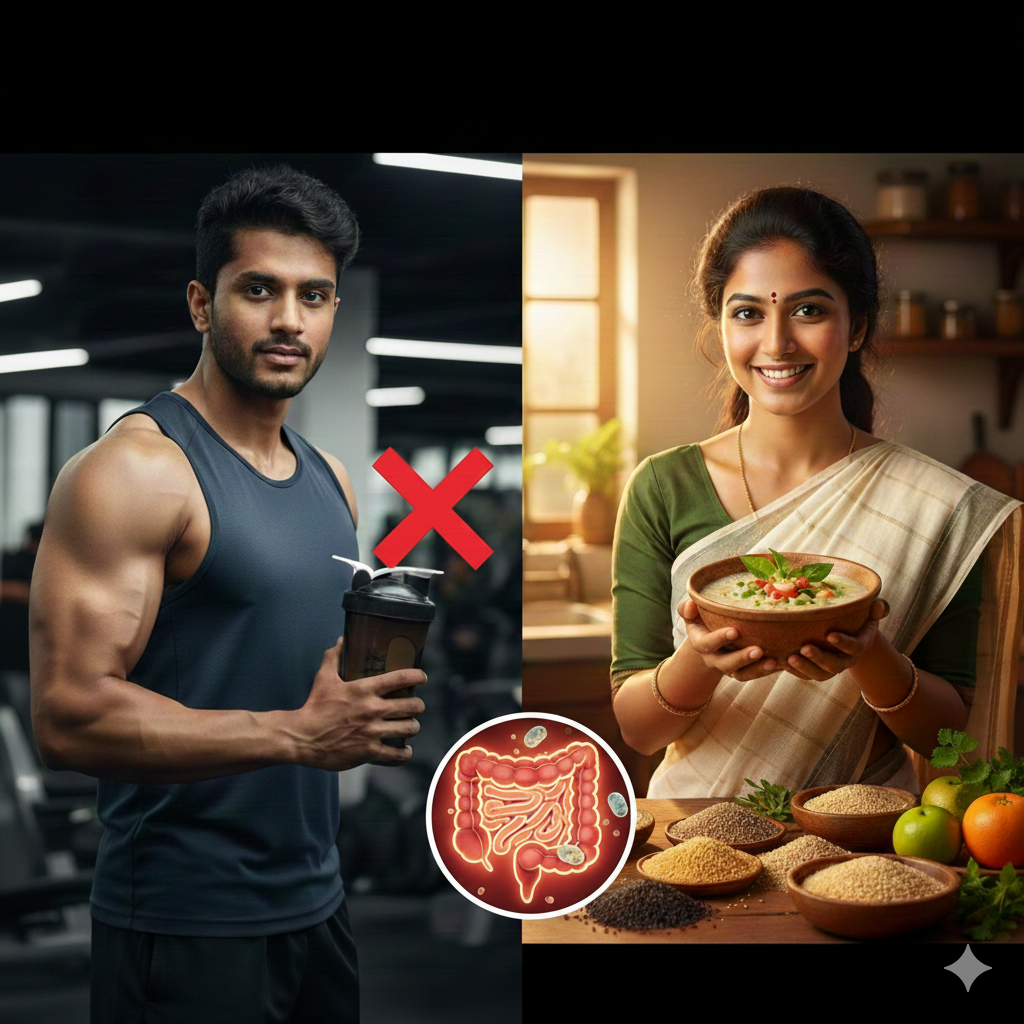 gut-health-vs-protein-powder-tamil-traditional-millet-diet