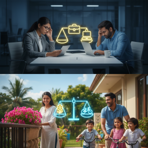 அலுவலகம் காட்டும் கடிகாரமும்... குடும்பம் காட்டும் அன்பும்! (ஒப்பீடு செய்யும் வகையில்)