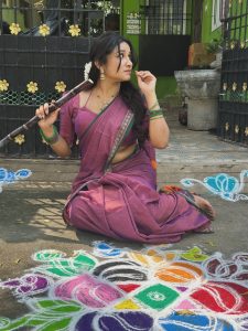 RaveenaDaha #Pongal2026 #RaveenaDahaLatest #VillagePongal #HalfSaree #NatureLove #FarmerRespect #TamilActress