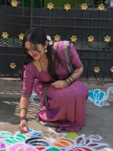 RaveenaDaha #Pongal2026 #RaveenaDahaLatest #VillagePongal #HalfSaree #NatureLove #FarmerRespect #TamilActress