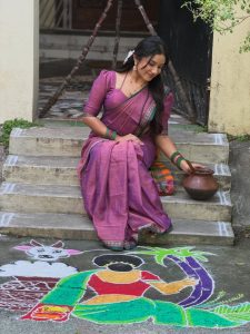 RaveenaDaha #Pongal2026 #RaveenaDahaLatest #VillagePongal #HalfSaree #NatureLove #FarmerRespect #TamilActress