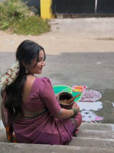 RaveenaDaha #Pongal2026 #RaveenaDahaLatest #VillagePongal #HalfSaree #NatureLove #FarmerRespect #TamilActress