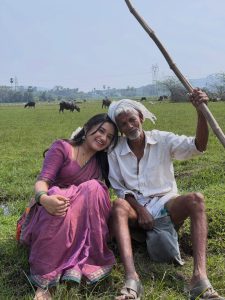 RaveenaDaha #Pongal2026 #RaveenaDahaLatest #VillagePongal #HalfSaree #NatureLove #FarmerRespect #TamilActress