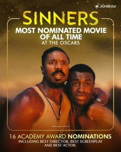 சின்னர்ஸ், ஆஸ்கர் 2026, ரையான் கூக்ளர், மைக்கேல் பி. ஜோர்டான், டைட்டானிக் சாதனை, சினிமா செய்திகள், Sinners Movie, Oscars 2026, Ryan Coogler, Michael B Jordan, Oscar Record.