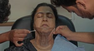 #RadhikaSarathkumar #ThaaiKizhavi #ProstheticMakeup #ActingLegend #Transformation #KollywoodNews #ThaiKelavi #DedicatedArtist