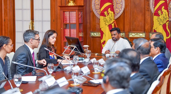ஜூன் 24 முதல் 30 வரை IMF தூதுக்குழுவினர் கொழும்பிற்கு மேற்கொண்ட விஜயத்தின் நிறைவைக் குறிக்கும் வகையில் இந்தச் சந்திப்பு நடைபெற்றது.