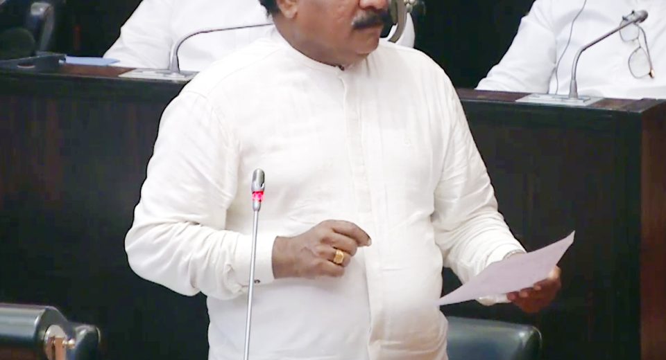 Fisheries Minister Chandrasekaran Media