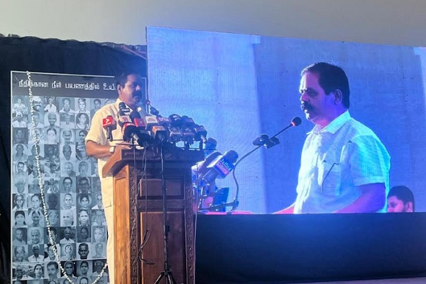 "எமது உறவுகளின் கண்ணீர் போராட்டம் ஒரு நாள் நமக்கான விடுதலைக் கதவுகளைத் திறக்கும் என்ற நம்பிக்கை எங்களிடம் உள்ளது.